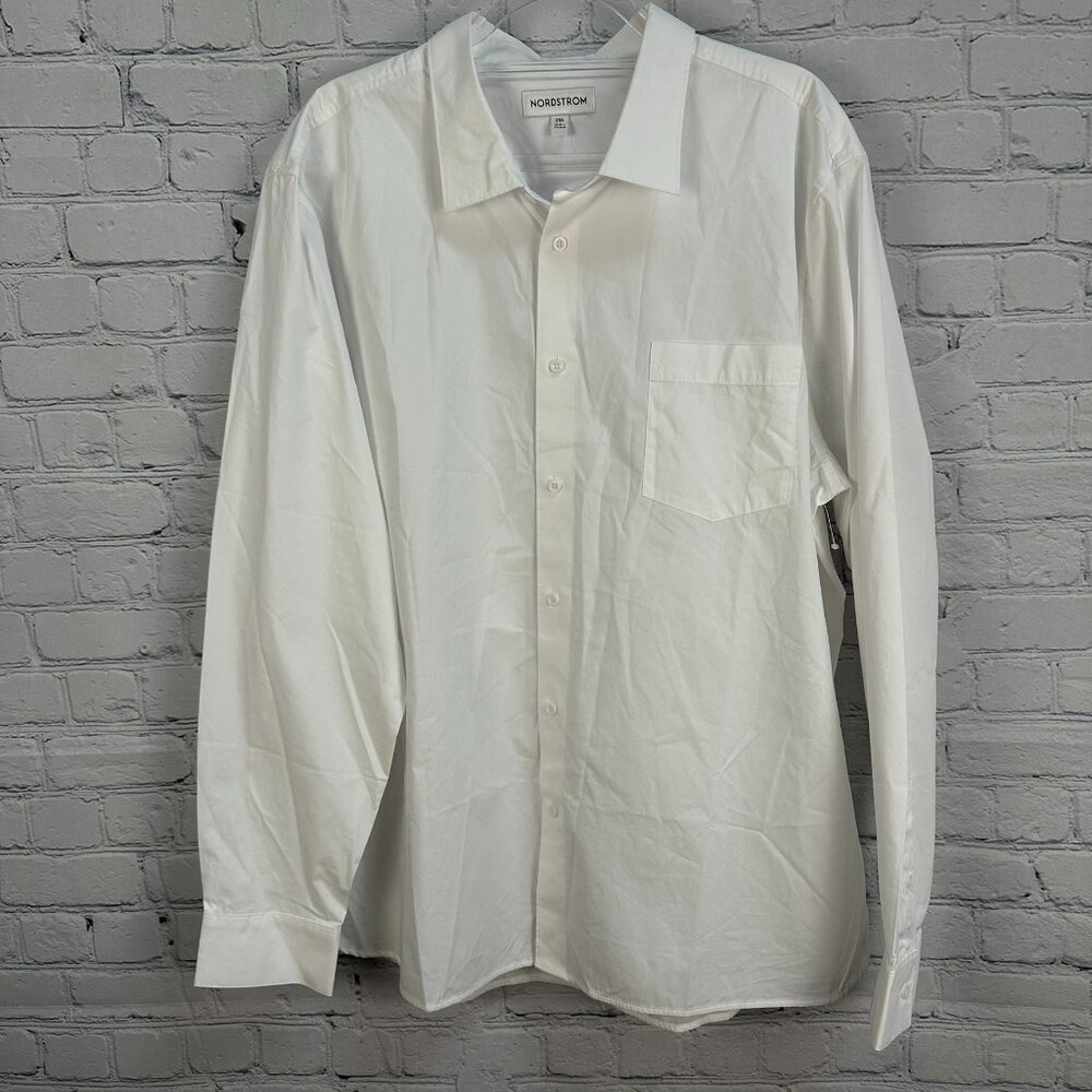 Nwot Nordstrom Solid Premium Performance Dress Sh… - image 3